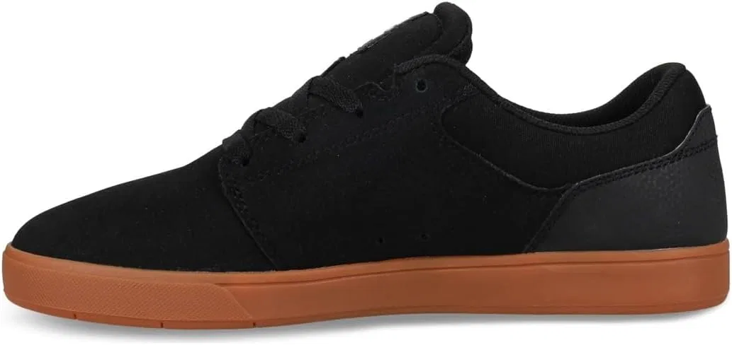 Мужские кожаные кроссовки DC Shoes Crisis 2, Black Rubber — фото 4