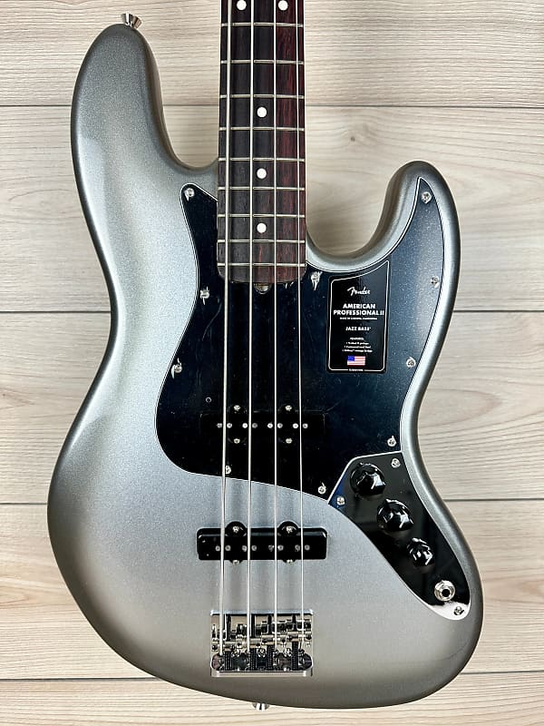 

Басс гитара Fender American Professional II Jazz Bass Rosewood Fingerboard, Mercury