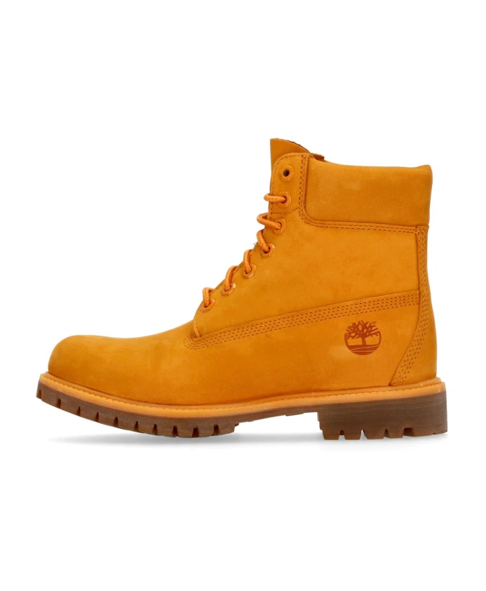 

Премиальные ботинки из темного чеддера Timberland, желтый