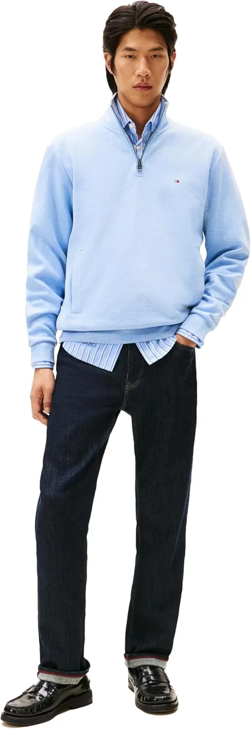 Толстовка Tommy Hilfiger мужская Weight, 1/4 Zip — фото 3