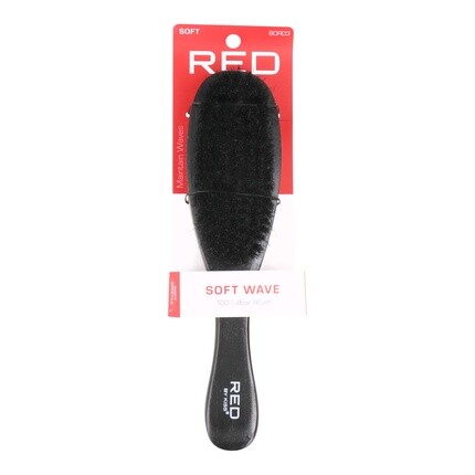 

Профессиональная щетка для волос 100 Boar Soft Wave Red Kiss