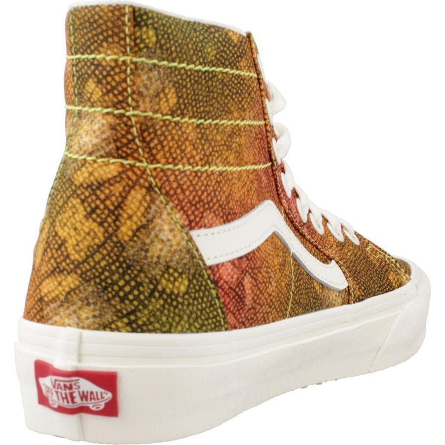 Кроссовки Vans модель Sk8-hi цвет оранжевый — фото 3
