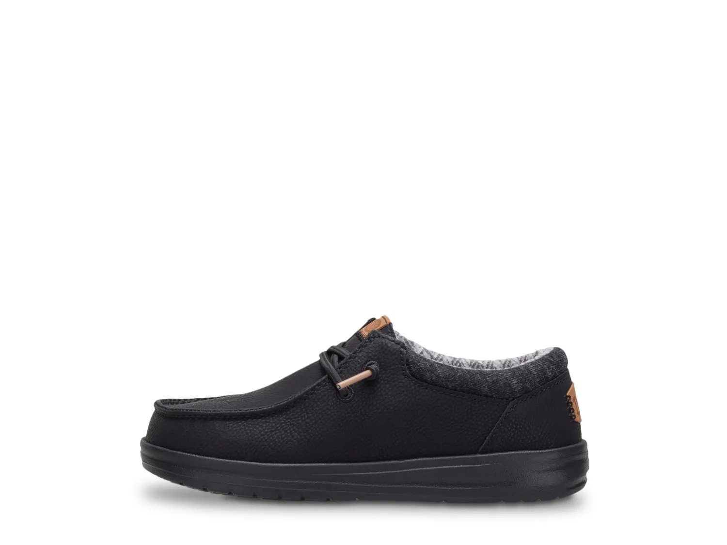Слипоны HEYDUDE Paul Classic Slip-On - Kids', черный/черный — фото 4