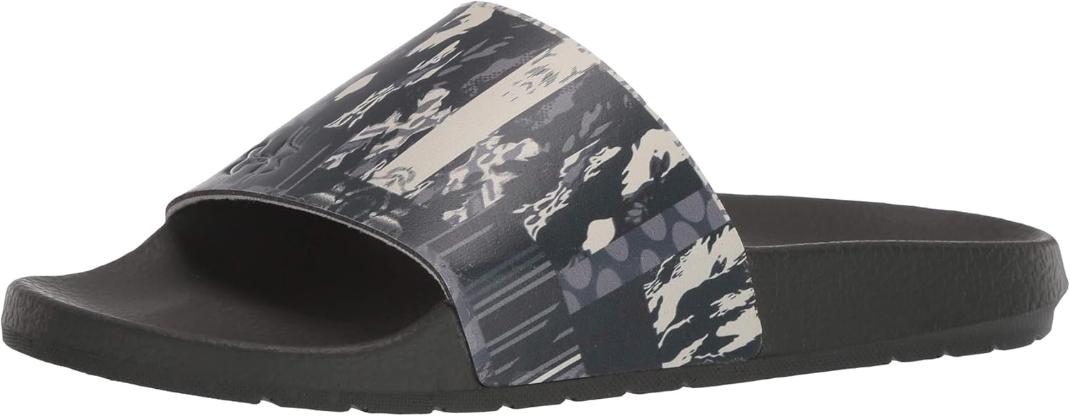 

Сандалии Under Armour Core Remix с цветочным принтом, унисекс для взрослых., Baroque Green (300)/Baroque Green