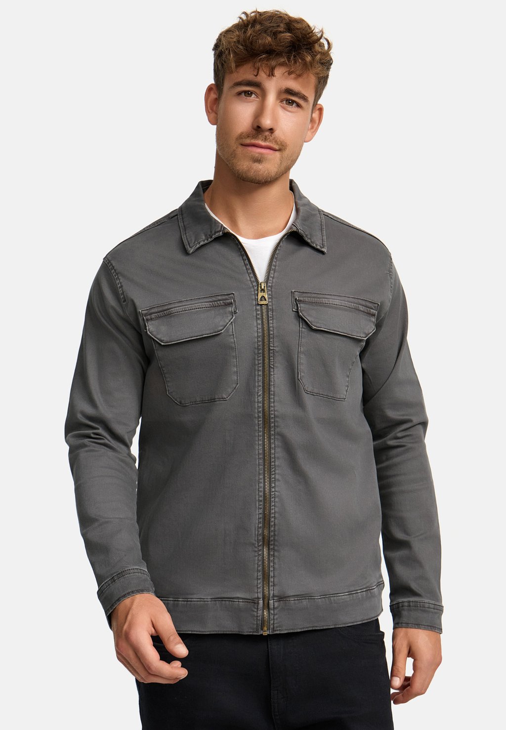 

Куртка демисезонная INDICODE JEANS, антрацит