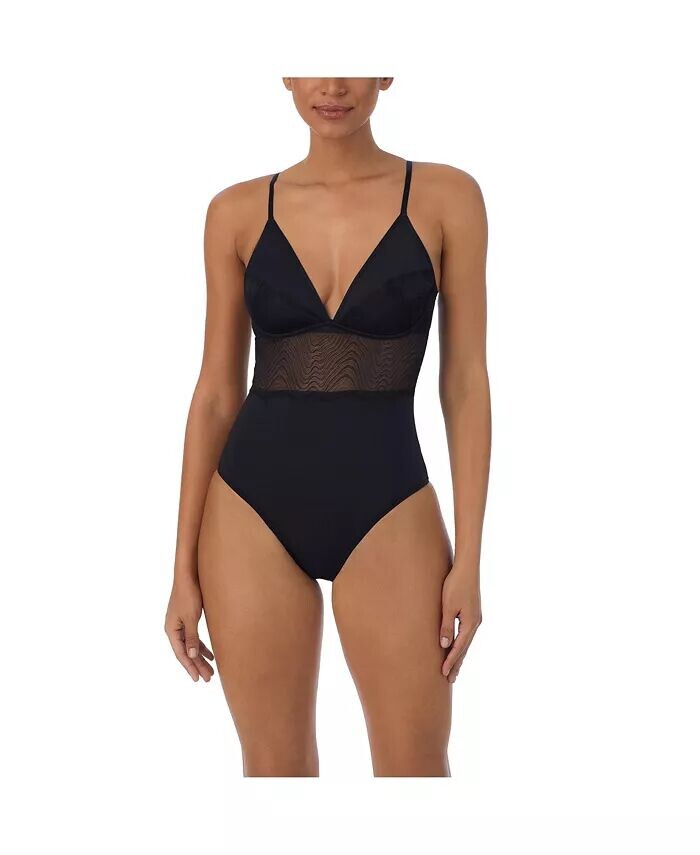 

Женский кружевной боди Wave DK6449 DKNY, черный