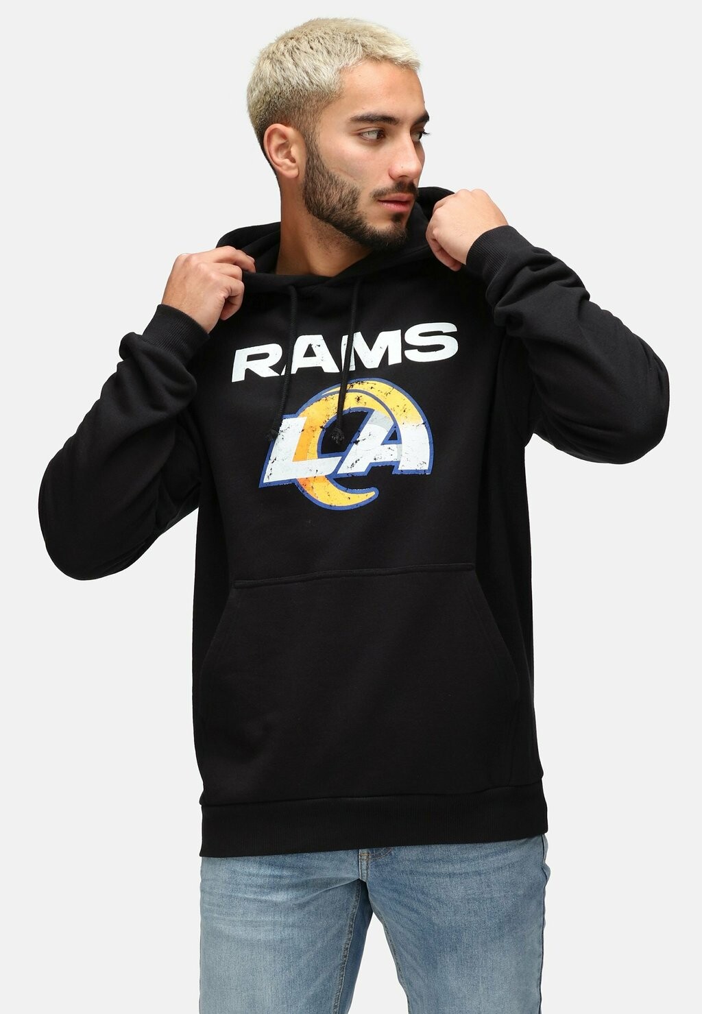 

Толстовка NFL LOS ANGELES RAMS Re:Covered, цвет black