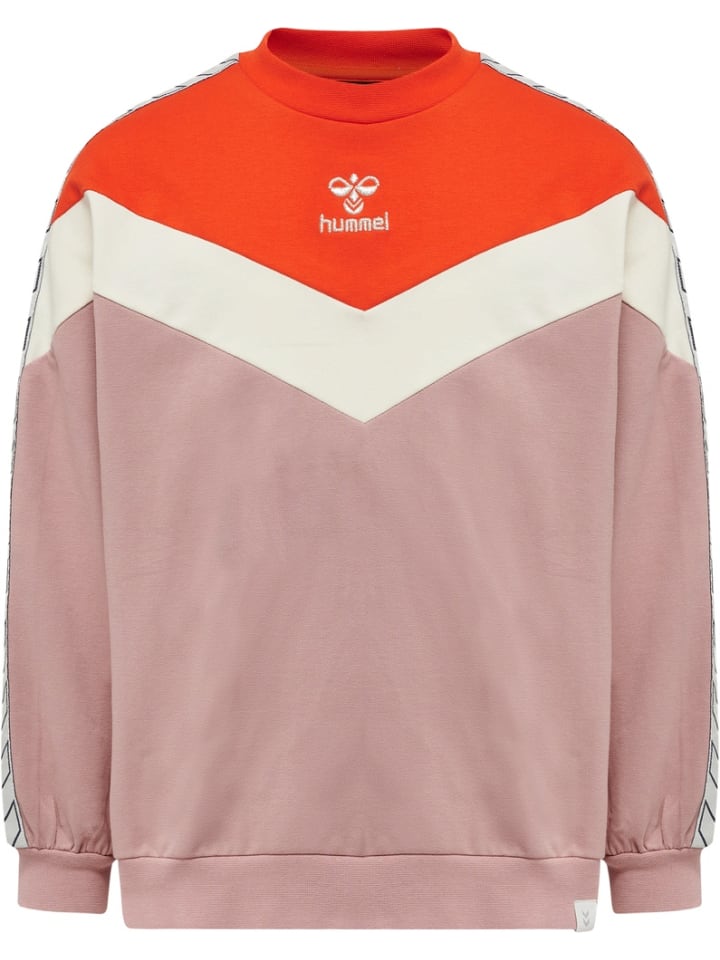 

Детская толстовка Alvilda Sweatshirt розового цвета Hummel