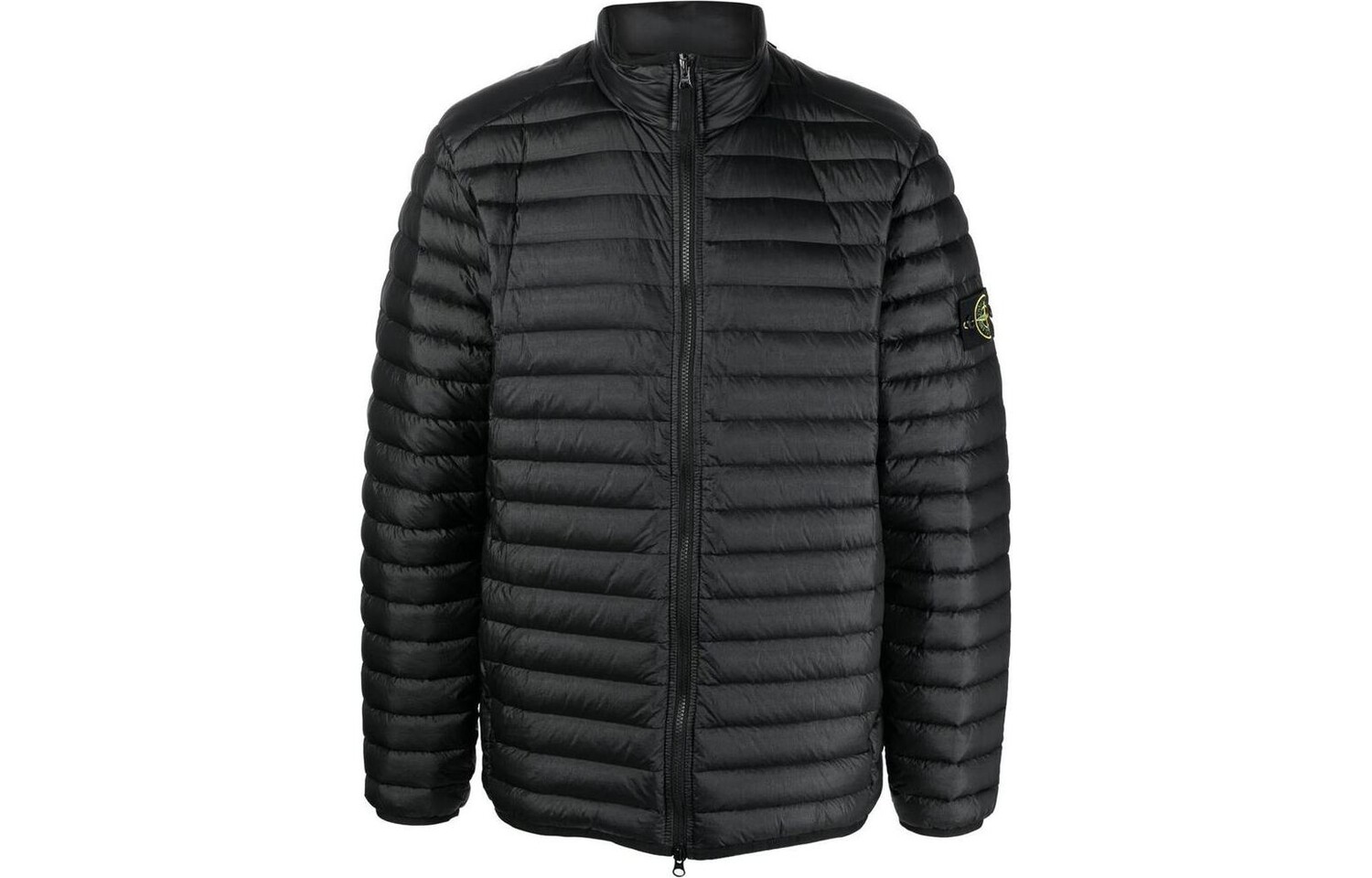 

Пуховик мужской Stone Island Compass-patch Puffer, черный
