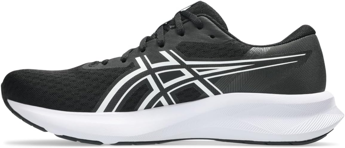Мужские кроссовки для бега ASICS Patriot 14, белый/черный — фото 4