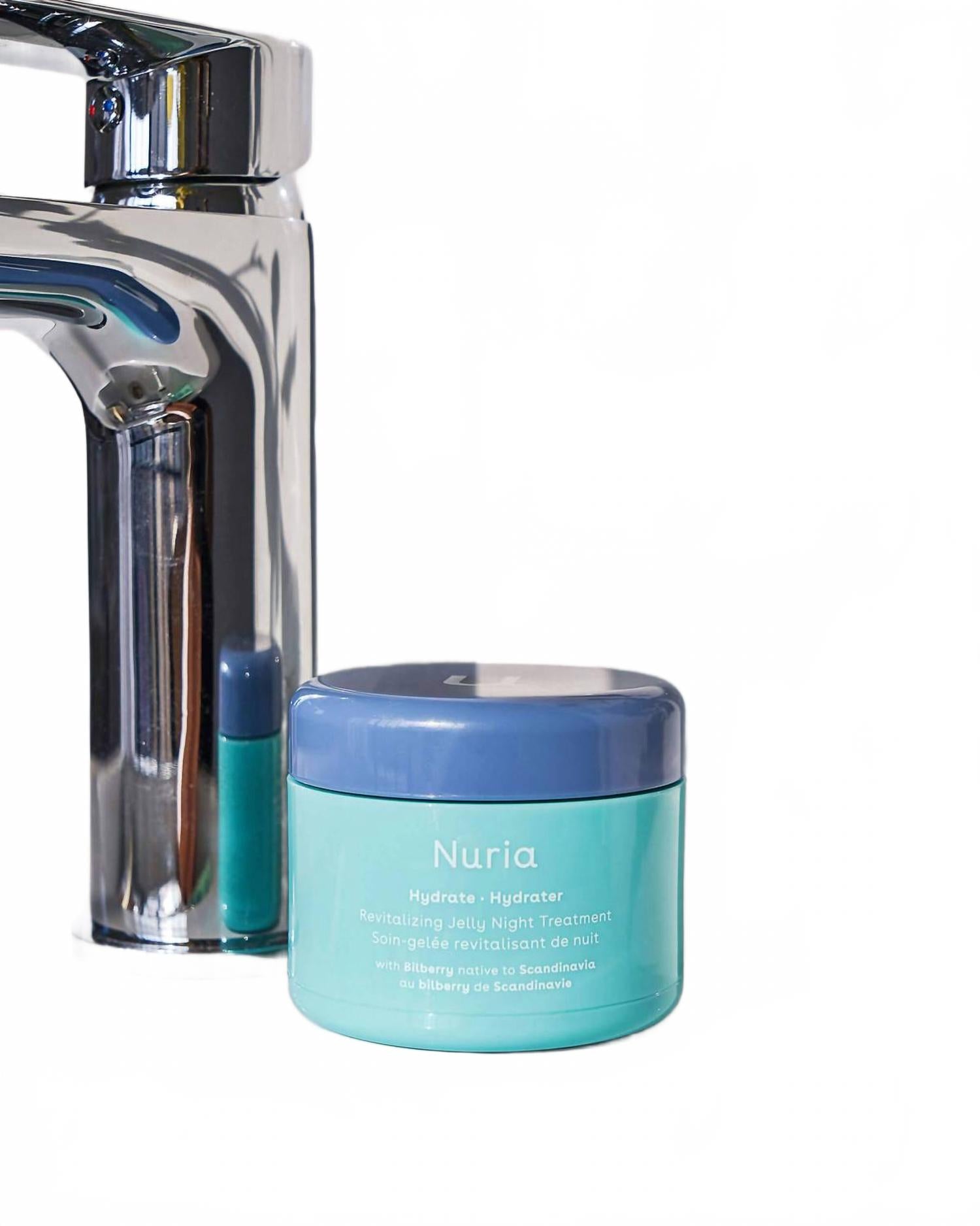 Beauty Hydrate Revitalizing Jelly Night Treatment с черникой Nuria, черный — фото 4