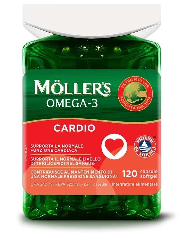 

Moller'S Omega 3 Кардио 120Cps