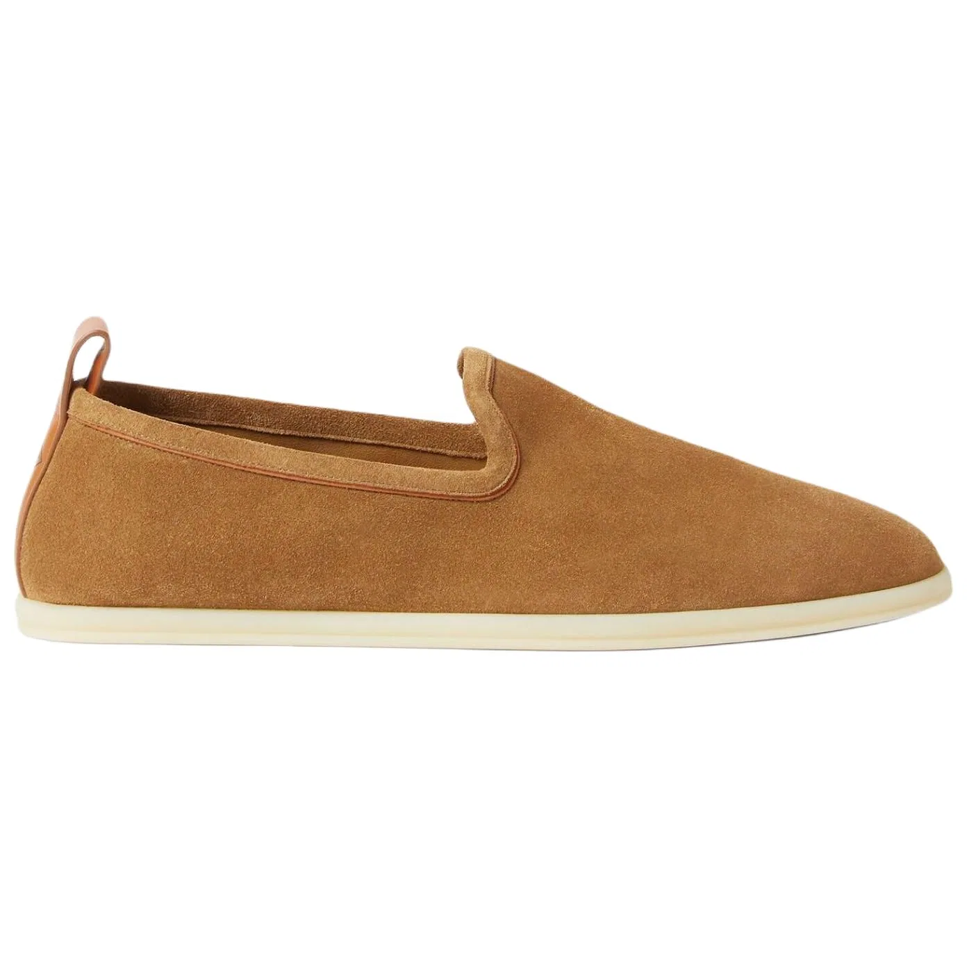 Casual кожаные туфли Loro Piana Light Sand Dune — фото 3