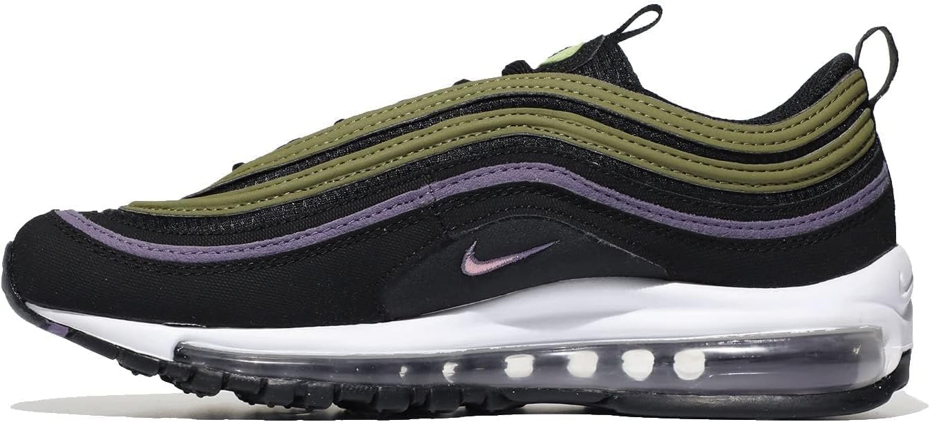 Мужские кроссовки для бега Nike Air Max 97 (GS) Competition, черный/розовый — фото 2