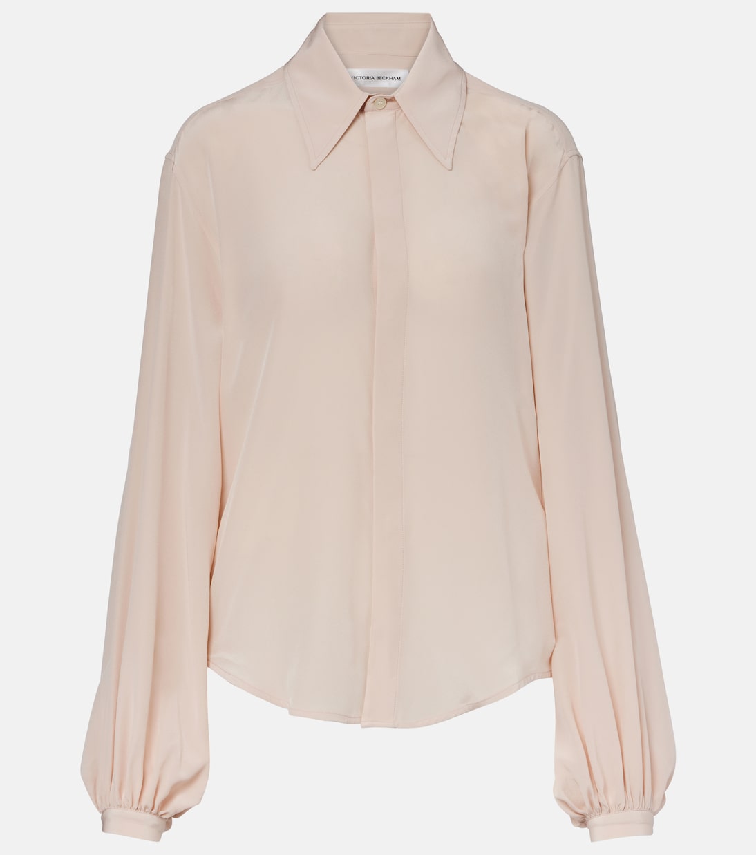 

Шелковая рубашка Victoria Beckham, Blush