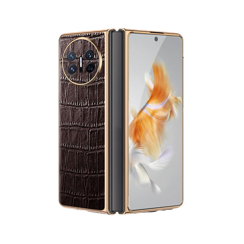 

Чехол для телефона Baohuguang Bao Huguang, Brown color|electroplated leather crocodile