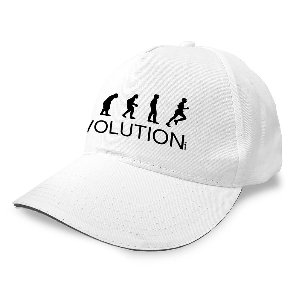 

Бейсболка Kruskis Evolution Running, белый
