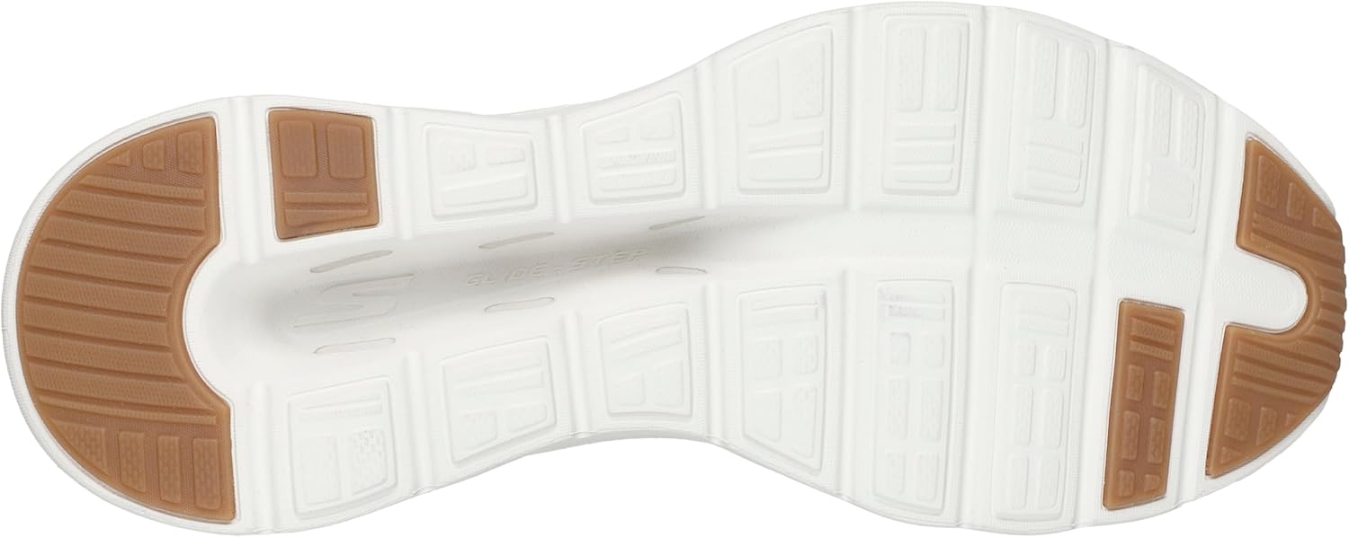 Мужские кроссовки Skechers Hands Free Slip-ins Go Walk Glide-Step 2.0 - Zac, слоновая кость — фото 2