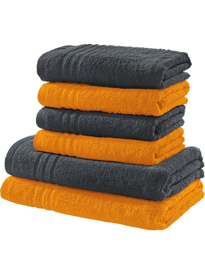 

Полотенце REDBEST, цвет orange/anthrazit