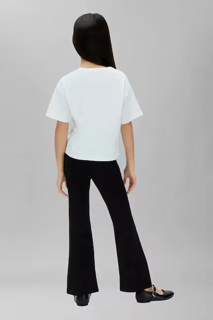 Леггинсы с расширенными штанинами Calvin Klein Jeans, черный — фото 4