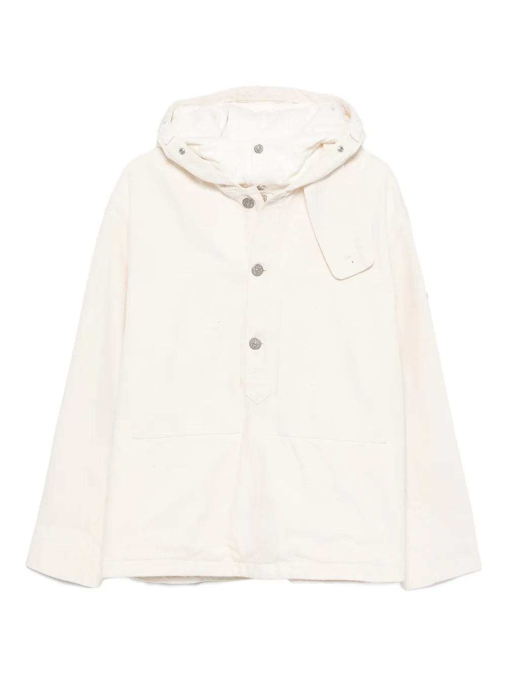 

Куртка с капюшоном и нашивкой-логотипом Stone Island, нейтральный