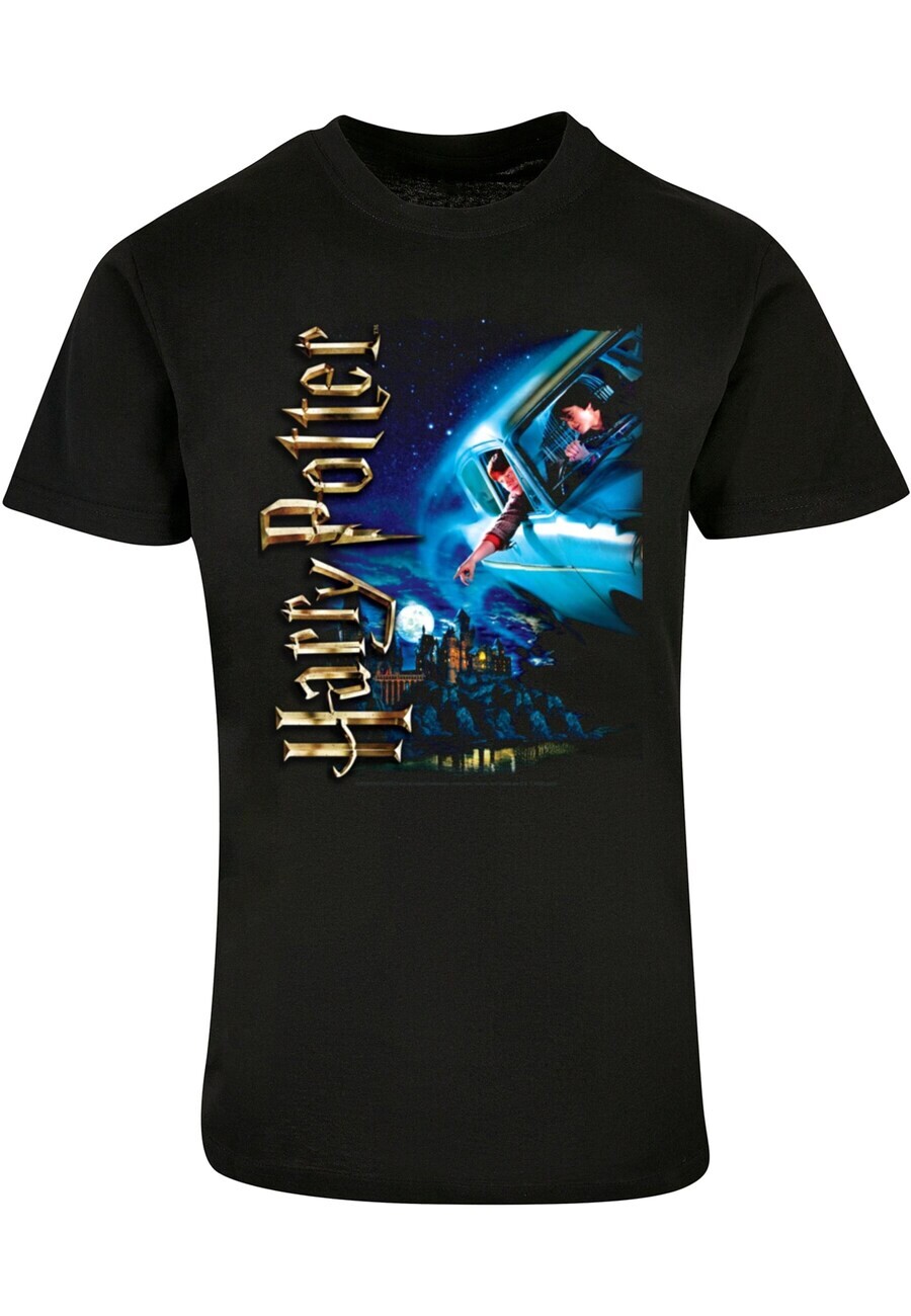 

Классическая футболка ABSOLUTE CULT Shirt Harry Potter - Harry Smiles At Hogwarts, черный