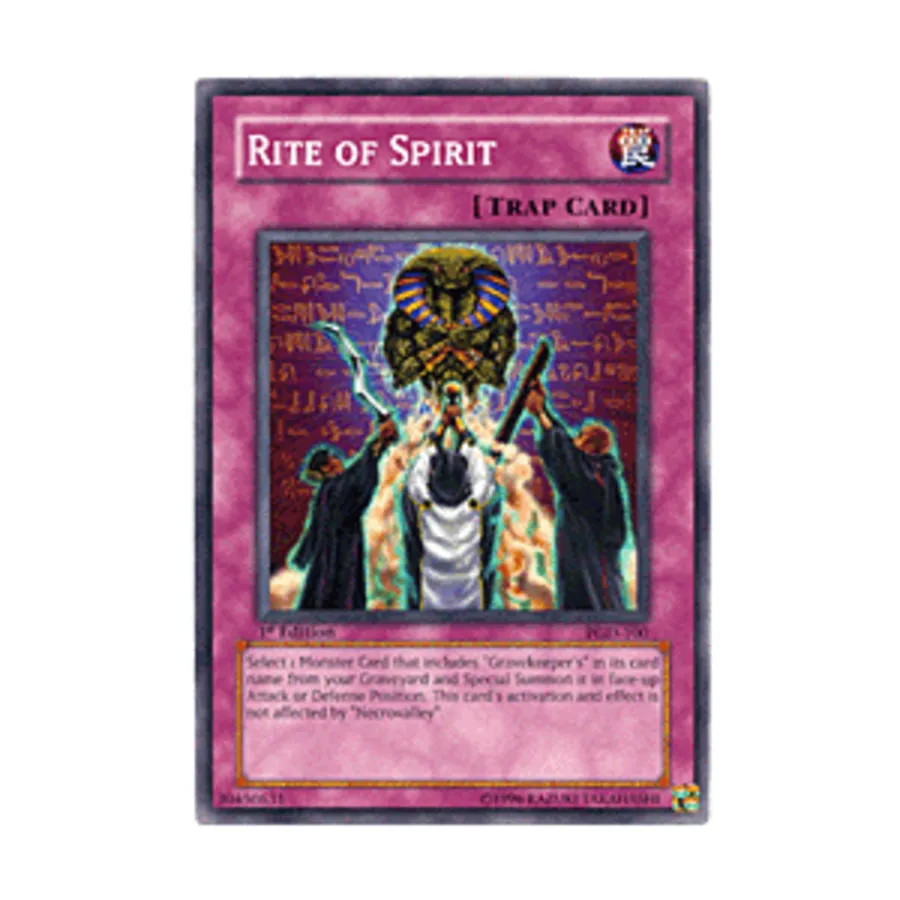 

CCG Обряд Духа (Обычный), Yu-Gi-Oh - Pharaonic Guardian - Singles