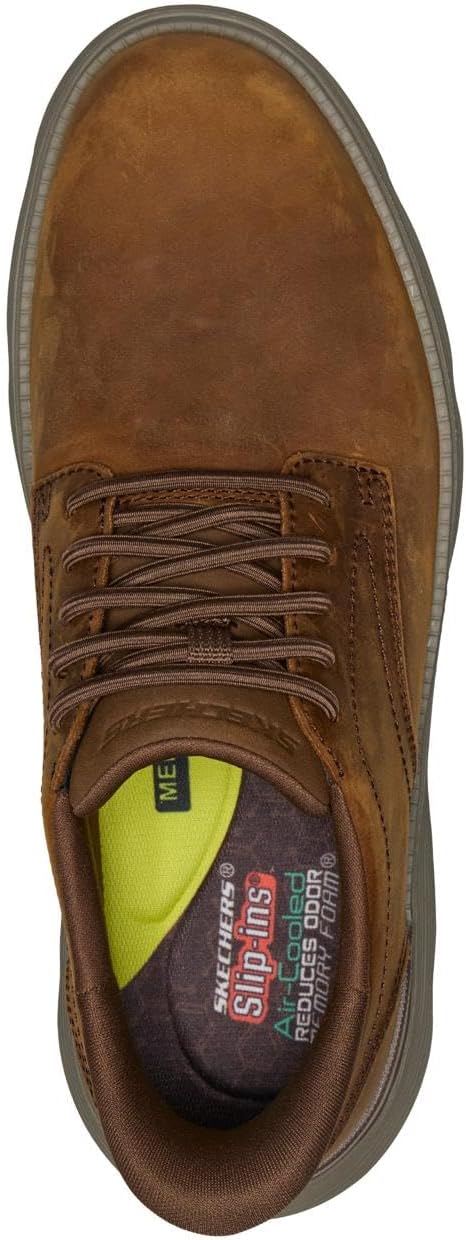 Мужские кроссовки Skechers Garza - Clive, темно-коричневый — фото 3