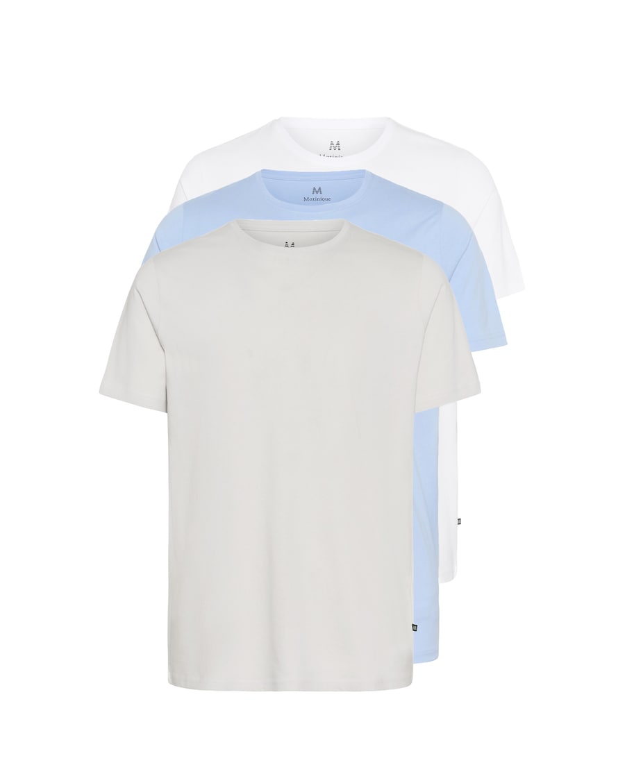 

Рубашка Matinique Jermane, светло-голубой/светло-серый/белый