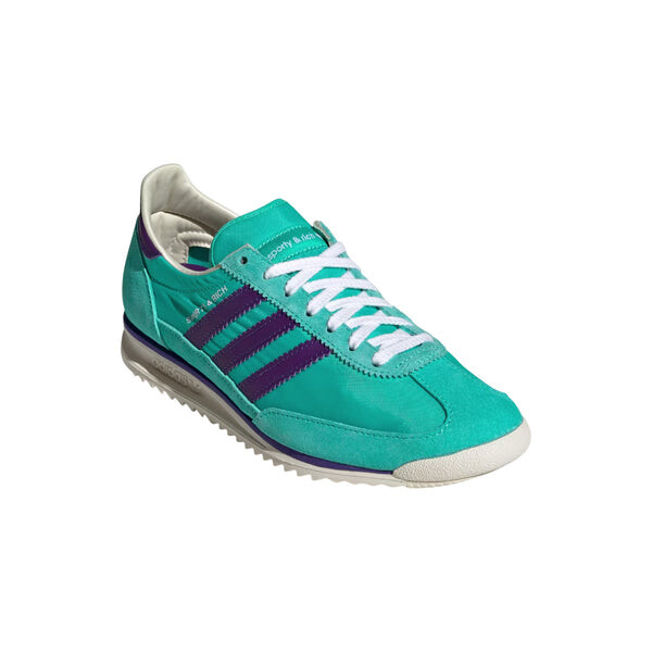 Кроссовки x sporty & rich sl 72 og 'teal power purple' Adidas, зеленый — фото 3