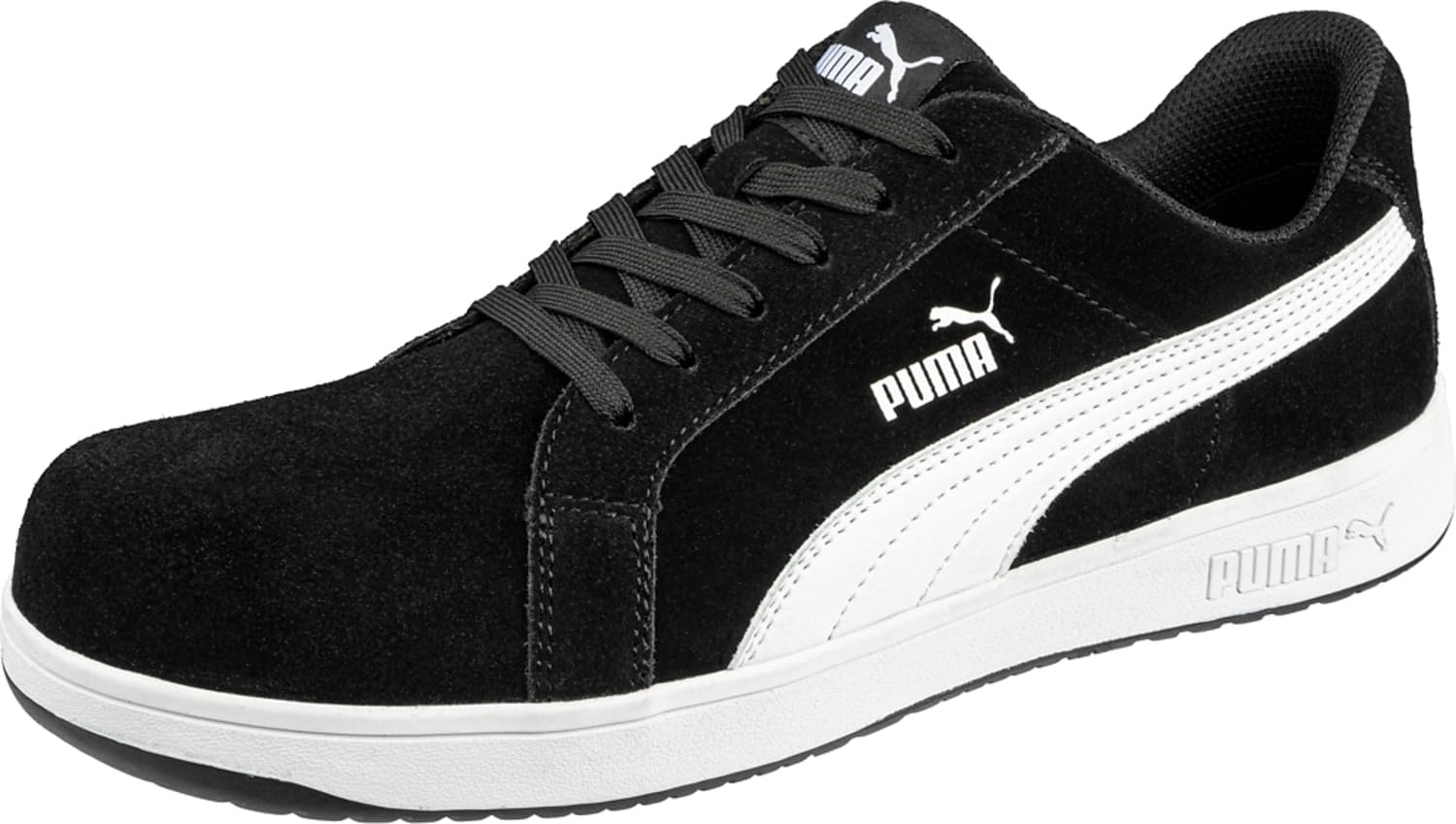 Мужские кроссовки Puma Iconic Suede Low Eh, черный — фото 4