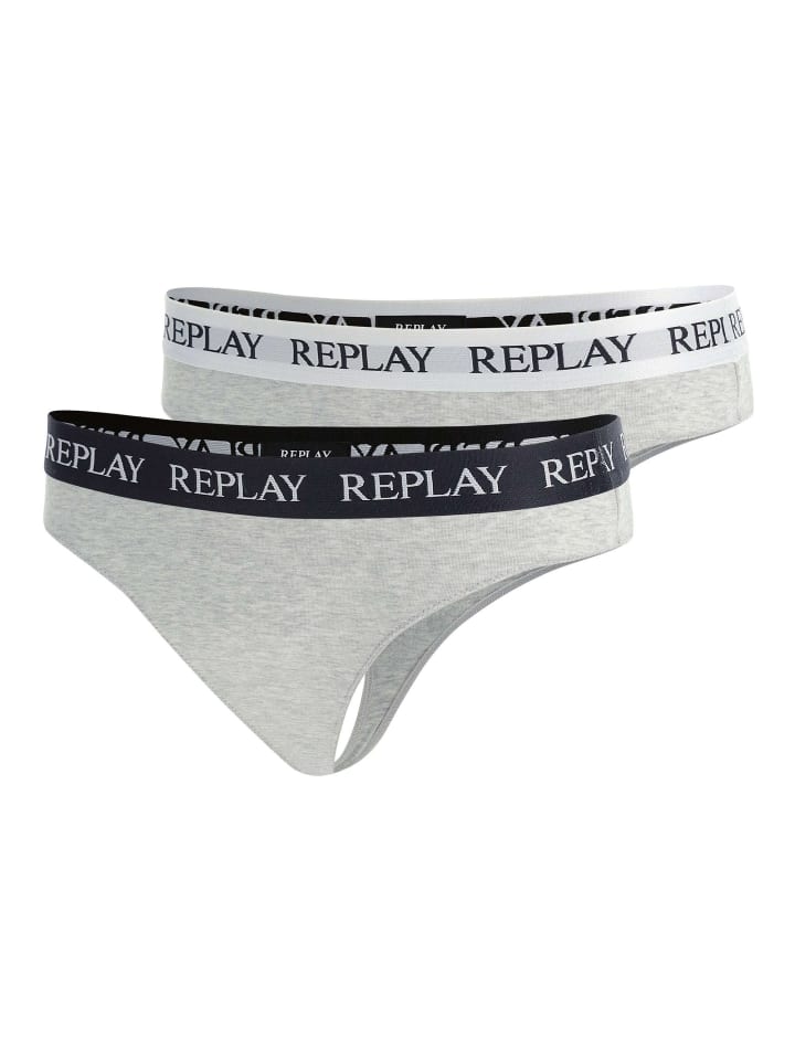 

Стринги Replay, серый