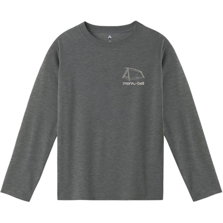 

Детская футболка MONTBELL, темно-серый