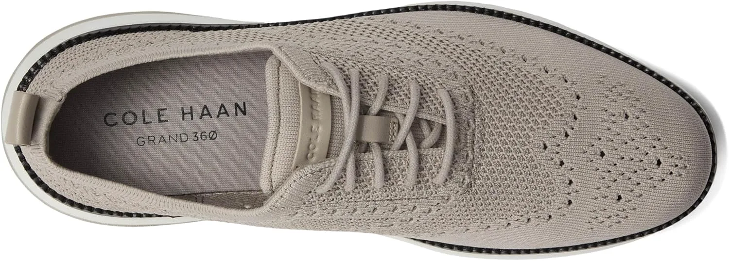 Мужские туфли Cole Haan Grand Hurrion Stitchlite с крыльями, белый — фото 3