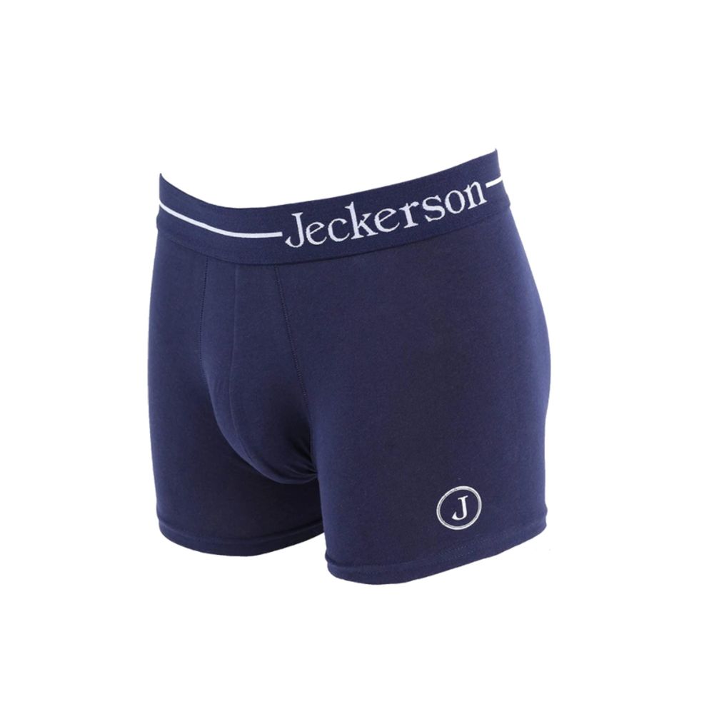 

Синие хлопковые мужские боксеры Jeckerson