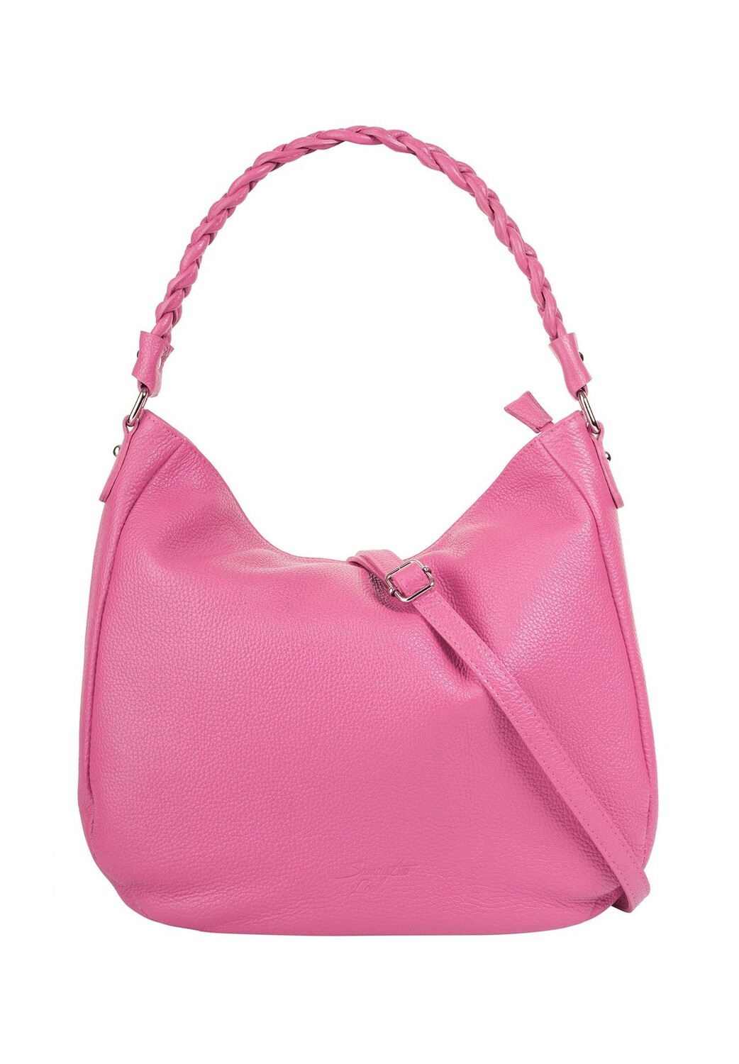 

Сумочка, натуральная кожа, производство Италия Samantha Look, розовый
