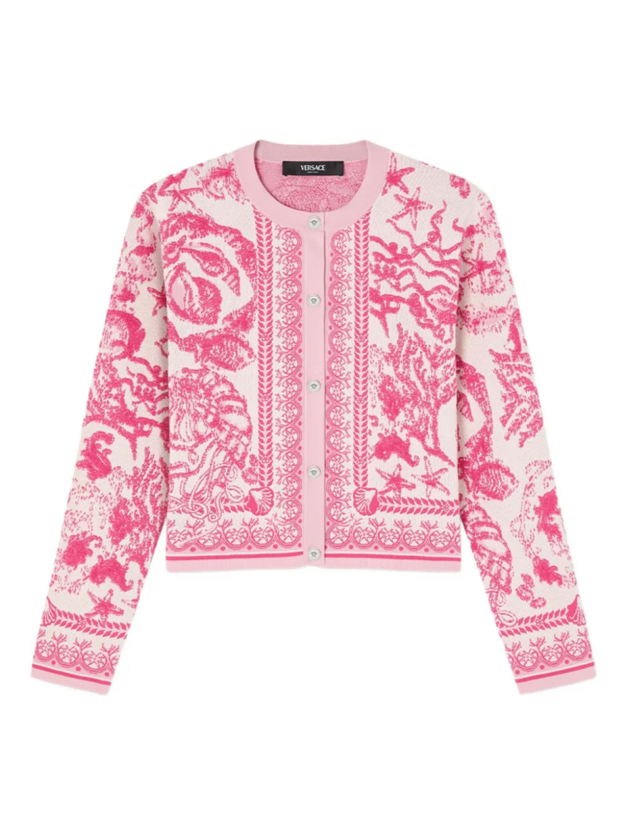 

Versace кардиган Barocco, розовый