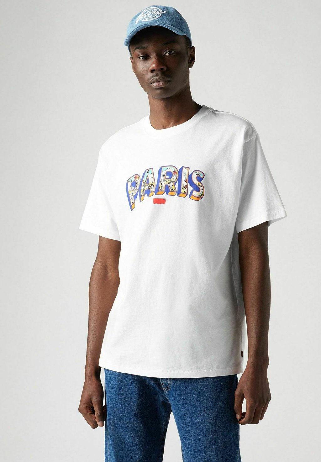 Футболка с принтом RED TAB VINTAGE TEE Levi's, цвет Stones Throw Mineral — фото 4