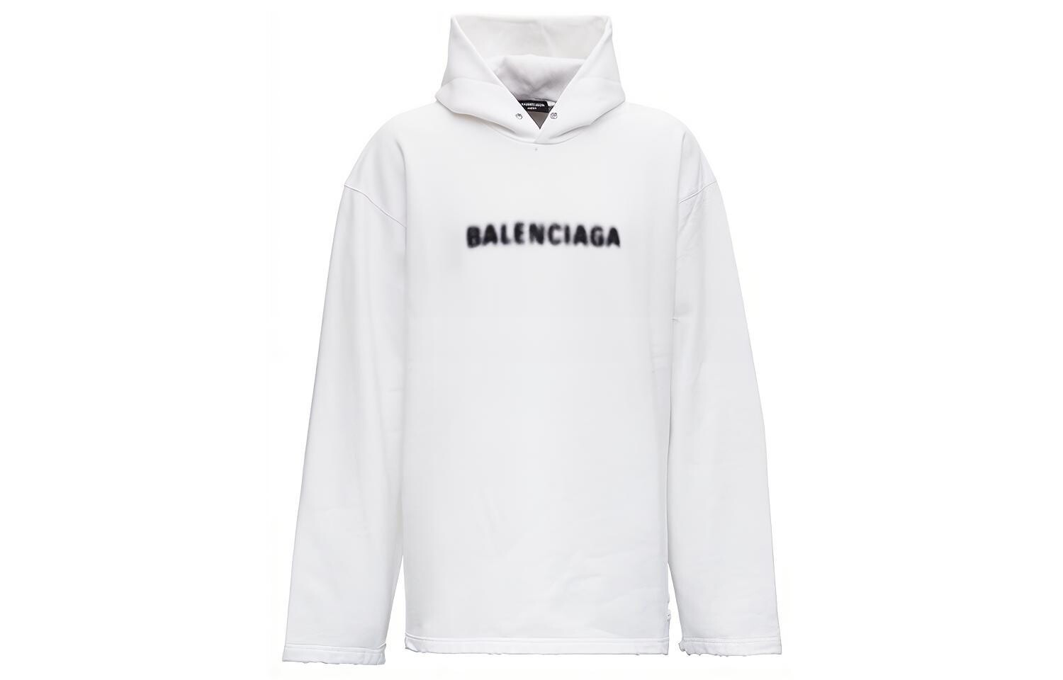 

Толстовка Balenciaga с капюшоном, белый
