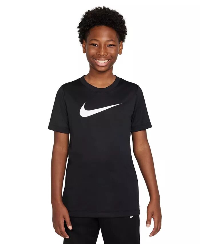 

Футболка с рисунком Big Boys Dri-FIT Legend Nike, зеленый
