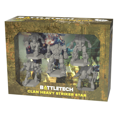 

Фигурки Battletech: Clan Heavy Star Catalyst Game Labs