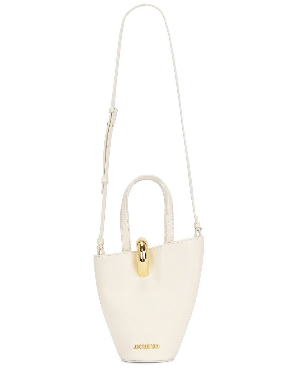 

Маленькая сумка Бамбола JACQUEMUS, цвет Light Ivory