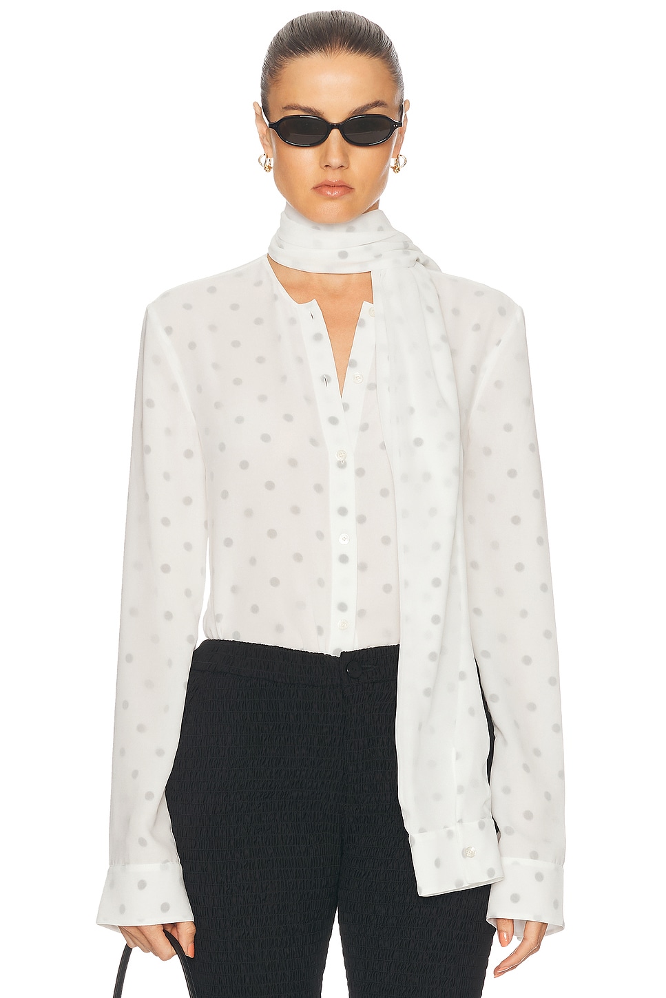 

Tow Топ Acne Studios, Black & White