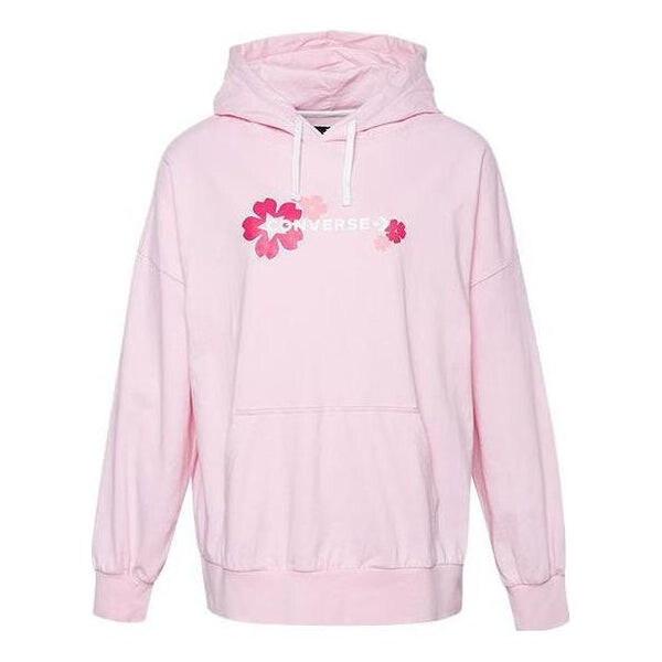 

Толстовка sakura hoodie 'pink' Converse, розовый
