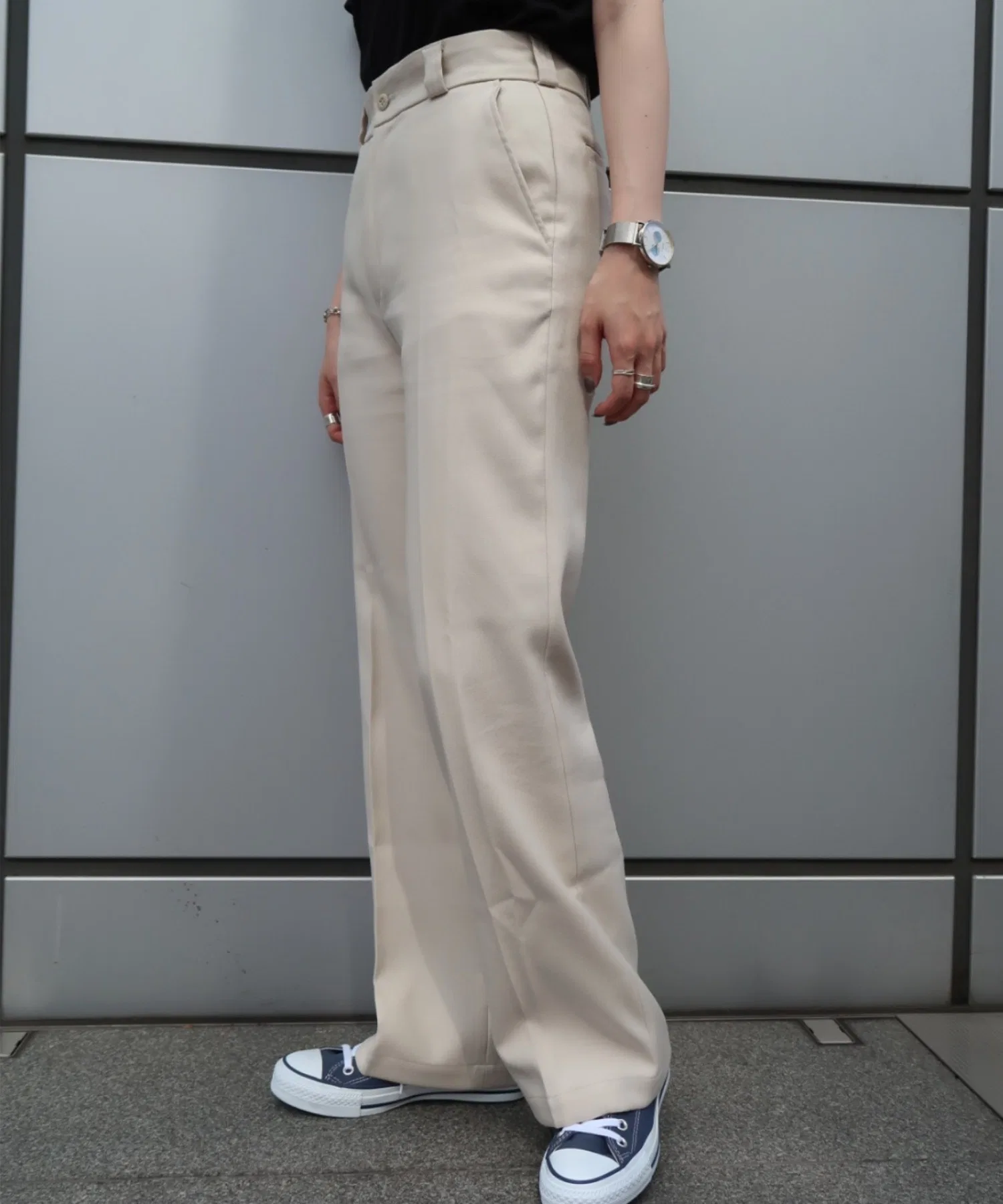 Унисекс кеды CONVERSE ALL STAR OX низкие тёмно-синие — фото 3