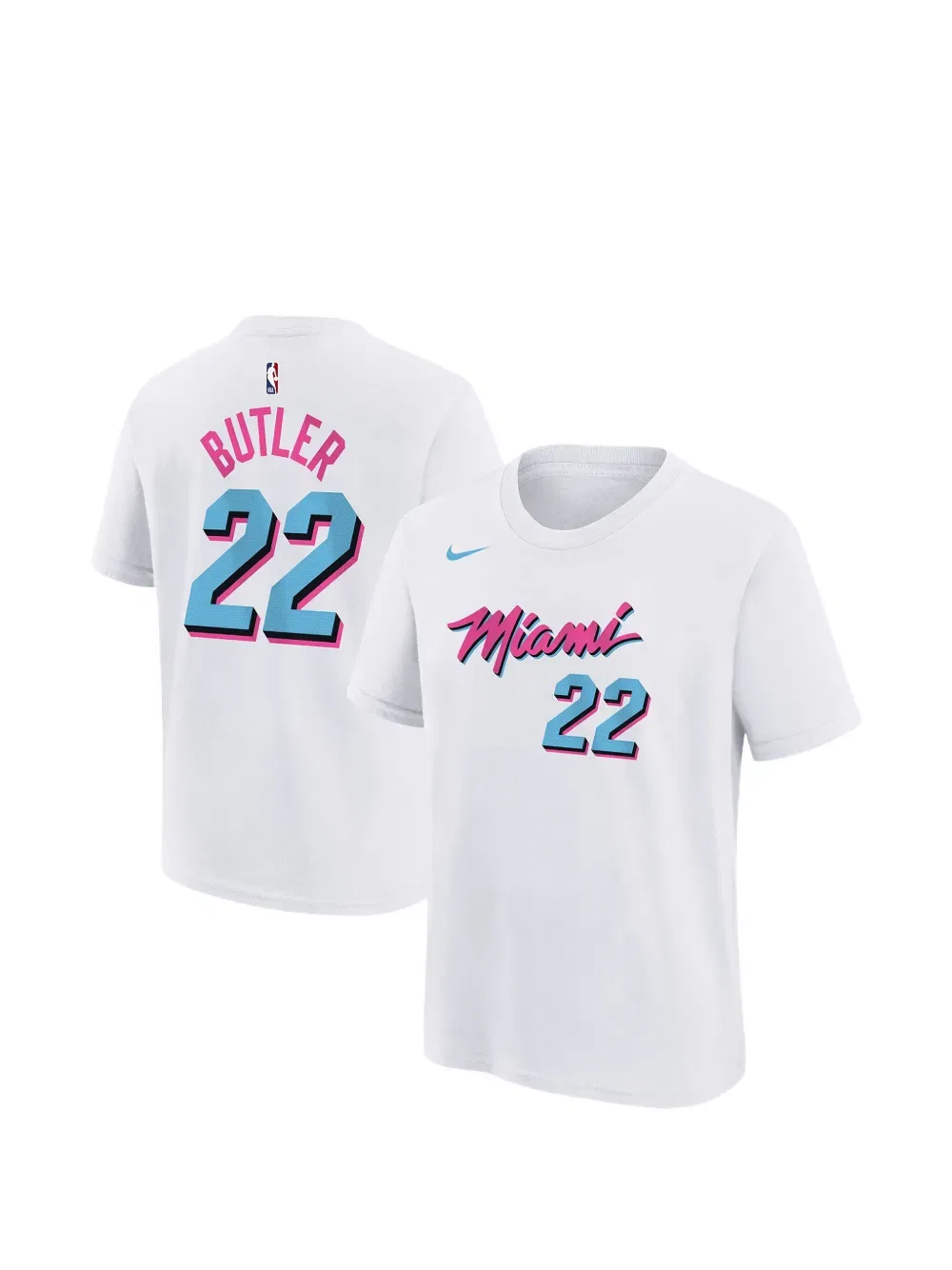 Футболка NBA City Edition Nike Kids, белый — фото 2
