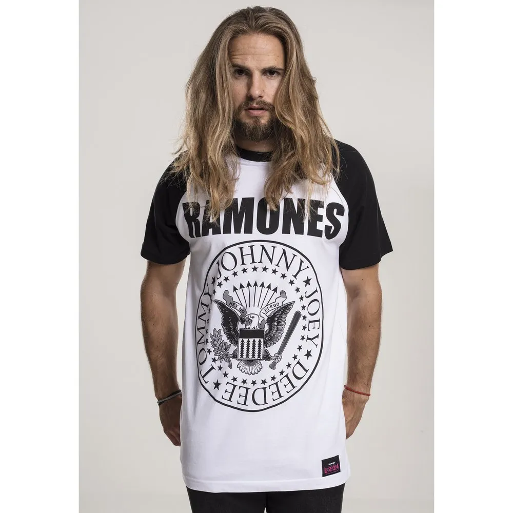 

Футболка Mc Clothes Ramone Circle Raglan, белый