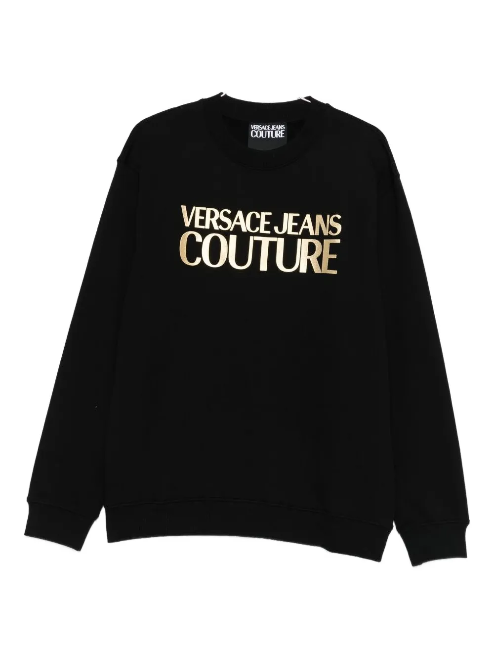 

Толстовка с логотипом Versace Jeans Couture, черный
