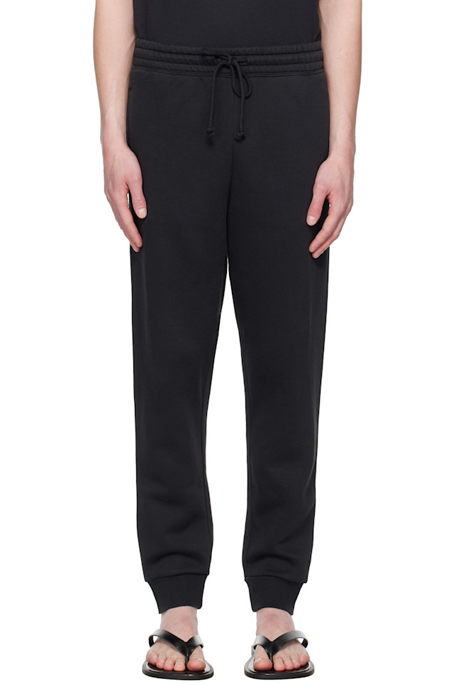 

Флисовые спортивные брюки с зауженным низом Skims, цвет washed onyx