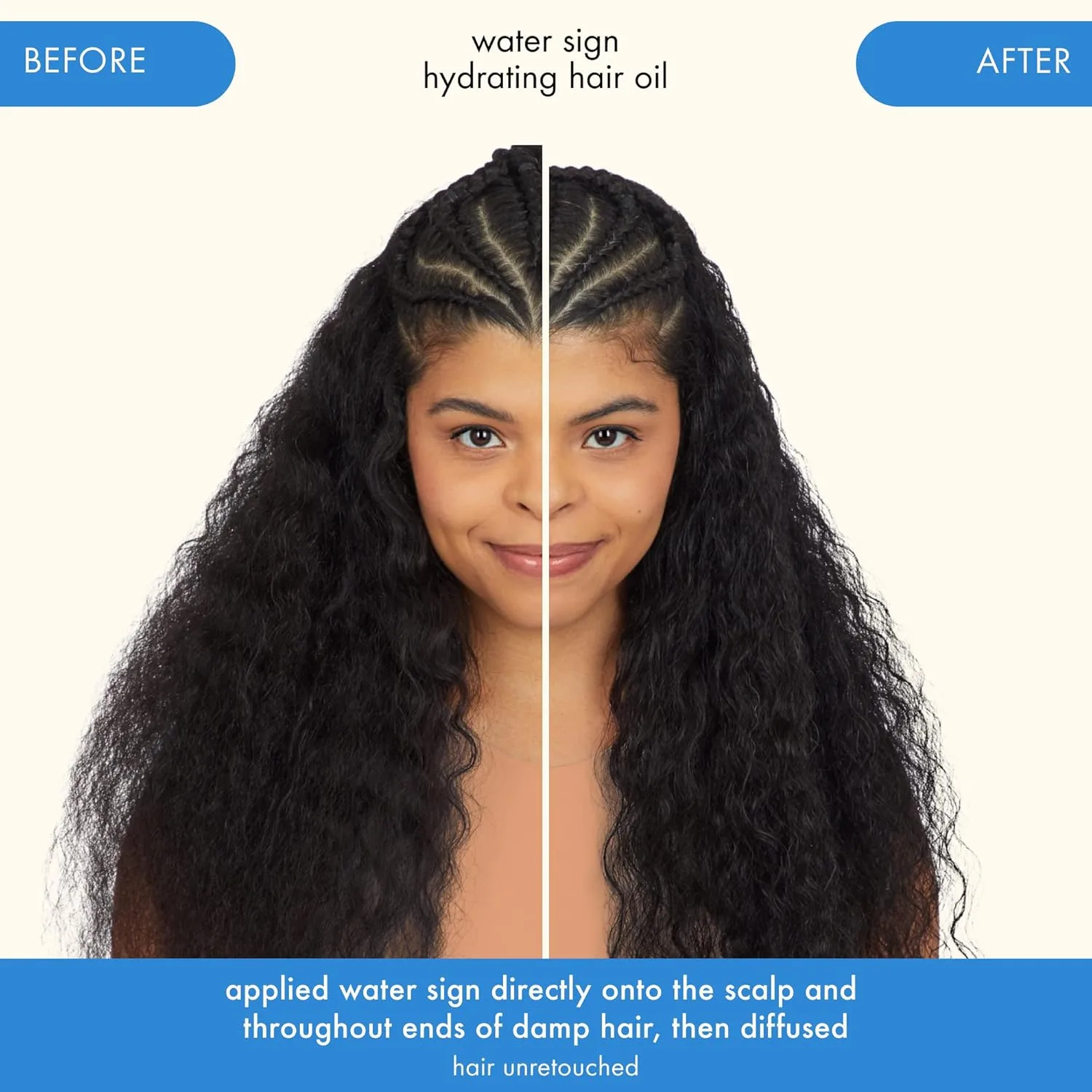 amika. water sign hydrating hair oil with hyaluronic acid — фото 3